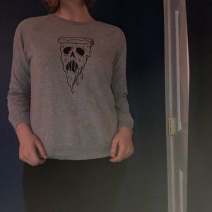 Pizza “Rest In Pizza” Sweat Shirt